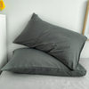 ins Pillowcase Solid Color Household Pillowcase Dormitory Homestay 48x 74cm Simple Bedding Wholesale and Retail
