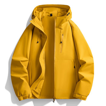 New Autumn and Winter Outdoor Warm, Windproof and Waterproof Jackets for Men and Women, Wear-Resistant Mountaineering Clothing, Couple Workwear