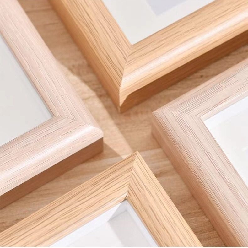 Three-Dimensional Hollow photo frame table 6 inch 78 10 inch A4 wooden creative photo frame table children's oil painting photo frame wholesale