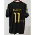 2010 german retro jersey away game (no. 11 klose + armband)