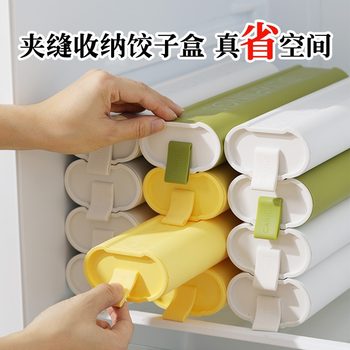 Dumpling and Wonton Storage Box for Refrigerator, Food-Grade Freezer Preservation Box, Packaging Box for Dumplings, Quick-Freezing Box, Small Size