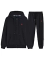 Zipper black suit red label