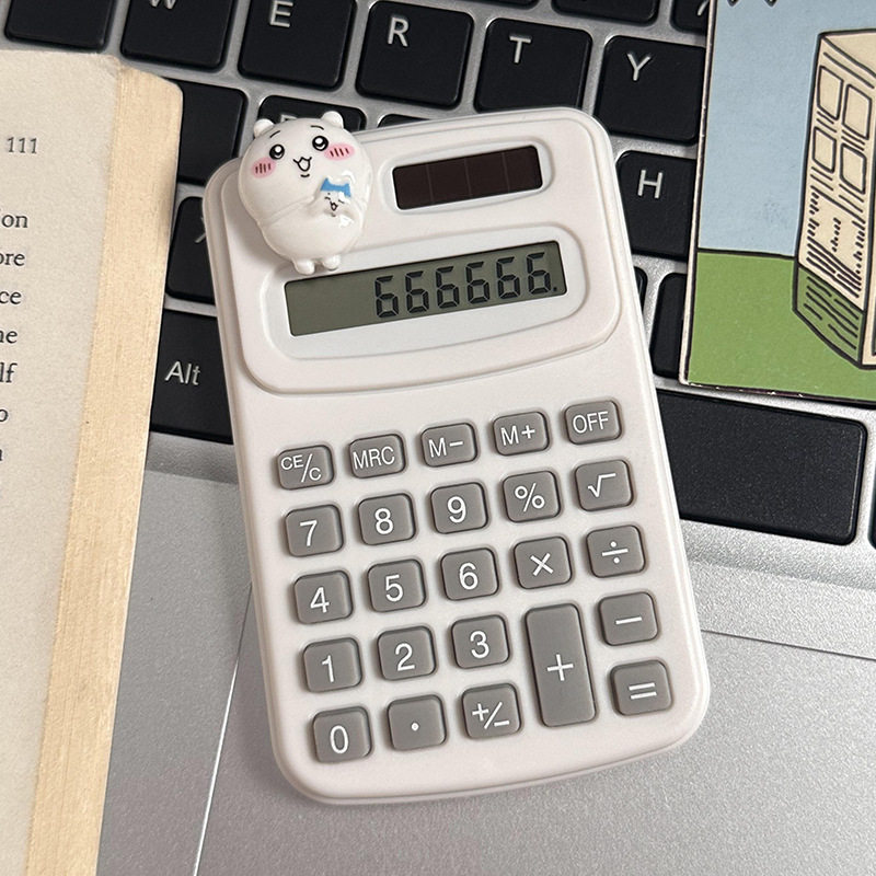 计算器创意可爱卡通学生办公文化用品高颜值迷你便携计算机批发