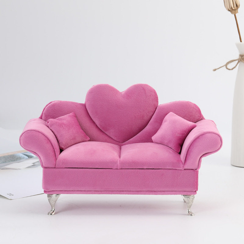 New Jewelry Box storage box large capacity decoration Trendy wedding gift gift Barbie pink