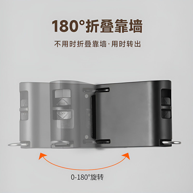 Invisible Clothesline Retractable Punch-Free Windproof Anti-Slip Balcony Indoor Wall-Mounted Clothesline Clothes Drying Rack