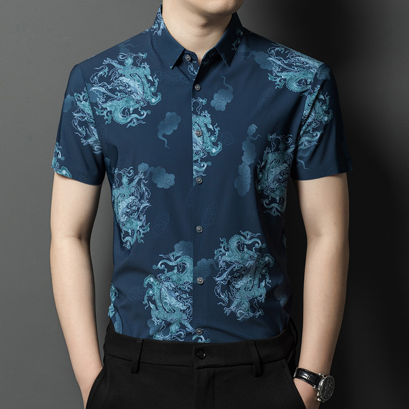 (Mới) Mã B6558 Giá 890K: Áo Sơ Mi Nam Jitde Ngắn Tay Hàng Mùa Hè Phong Cách Trẻ Trung Họa Tiết Hoa Thời Trang Nam Chất Liệu G03 Sản Phẩm Mới, (Miễn Phí Vận Chuyển Toàn Quốc).