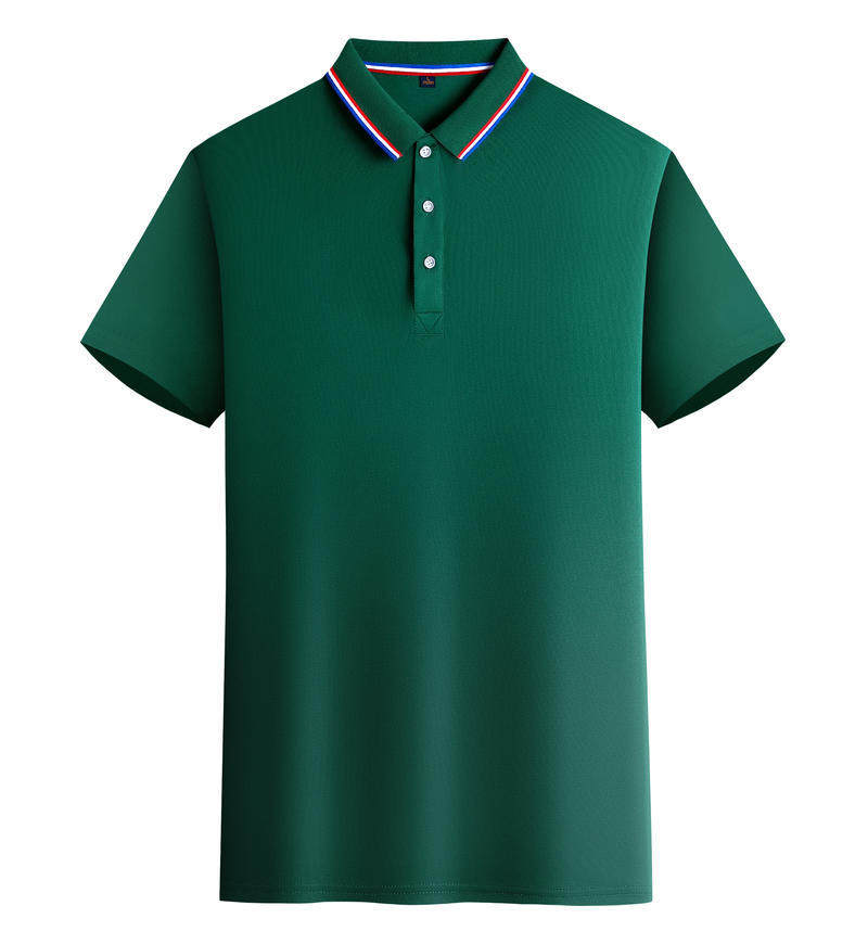 印logo短袖POLO衫女团体服工装男女速干翻领运动衫可印可绣工作服