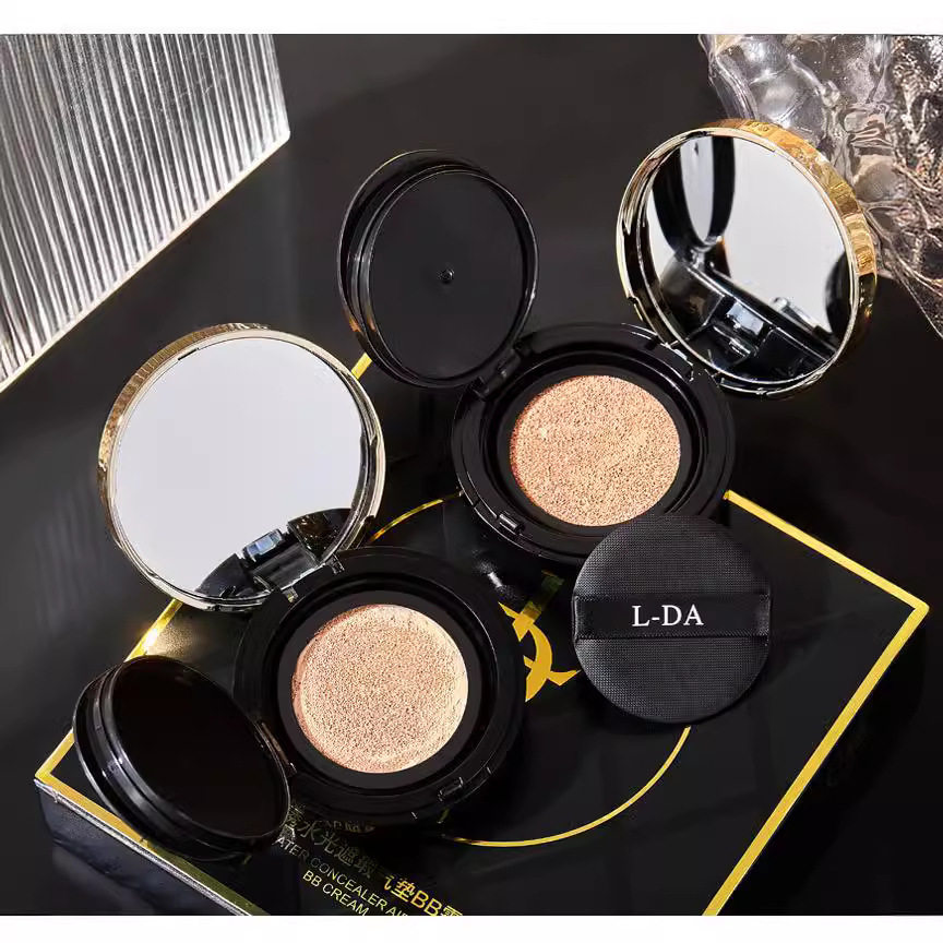 L-DA clear water light concealer air cushion BB cream holding makeup not stuck powder 1+3 replacement repair liquid foundation wholesale