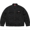 D432 denim jacket black