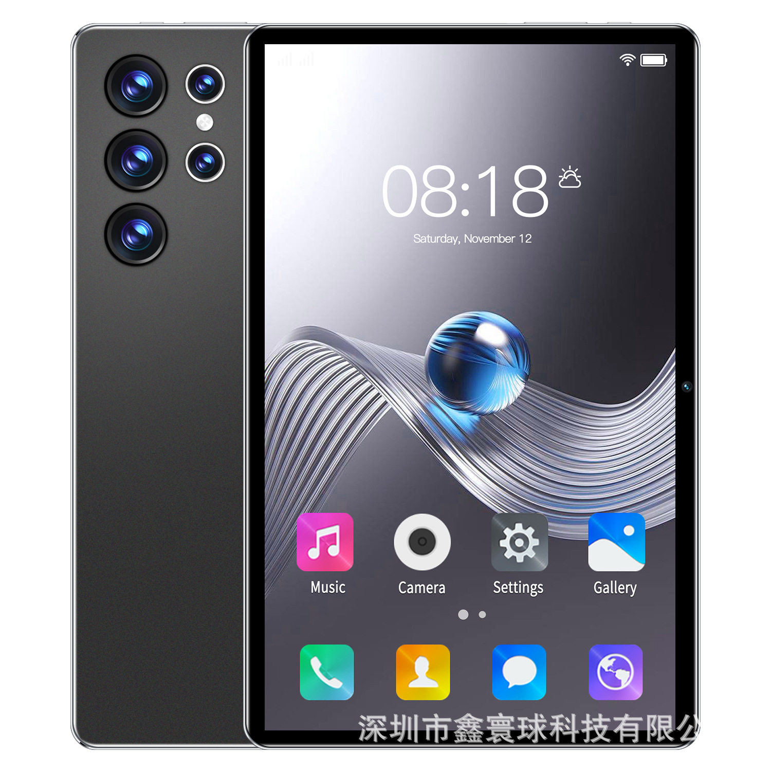 2023跨境10.1寸平板电脑全面屏安卓十核智能4G全网通源头厂家直销