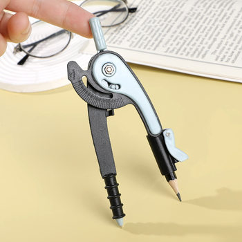 998 plastic compasses with scale office supplies protractor compasses suit student examination professional compasses tools