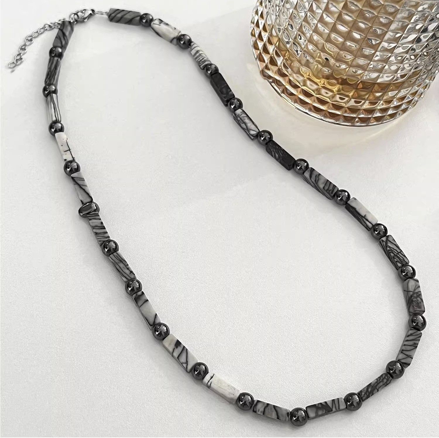 项链男钛钢不掉色简约百搭饰品女毛衣链新款时尚个性爆款嘻哈配饰