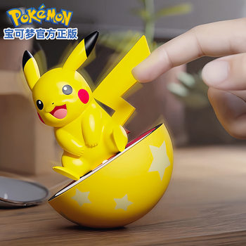 Genuine Pokemon Hand-made Tumbler Series Pikachu Fairy Ibrahim Blind Box Toy Ornaments Pokemon