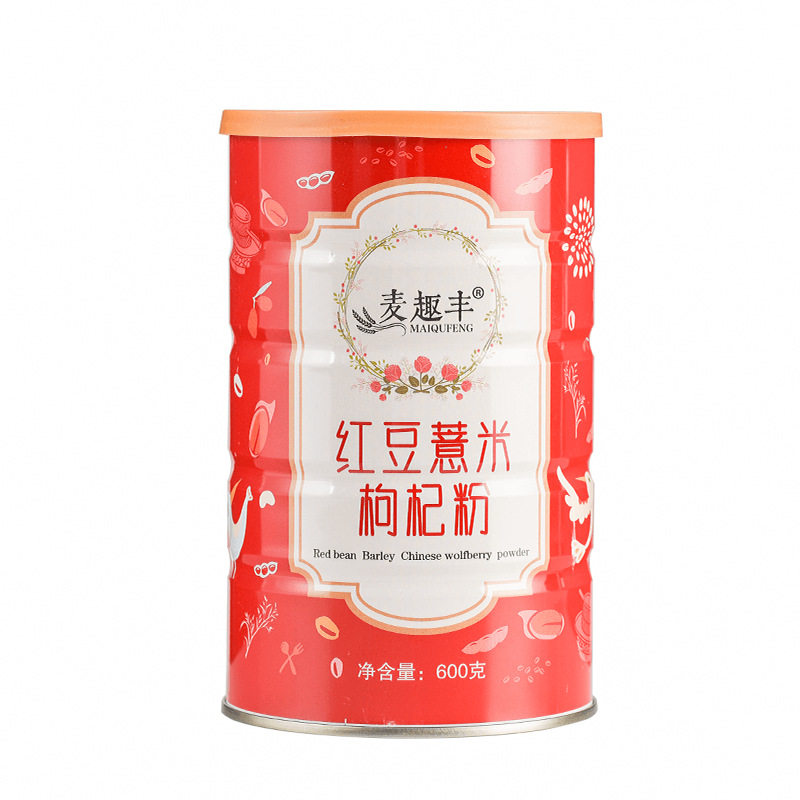 Maiqufeng red bean coix seed wolfberry powder barrel powder hot-selling yam powder oat red bean Fuling powder instant breakfast wet
