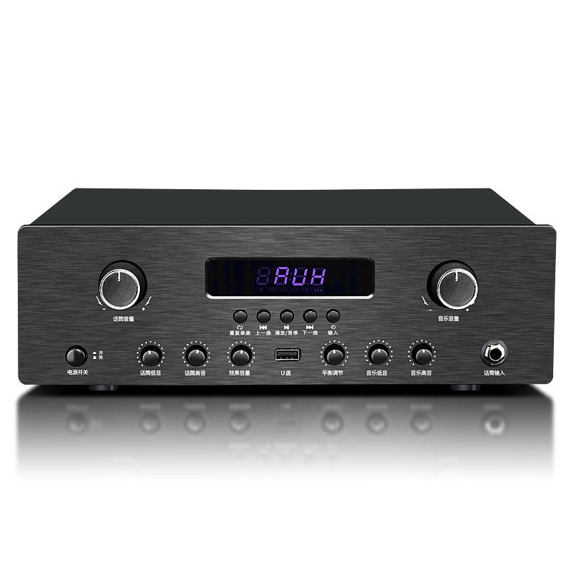 Household Bluetooth High-Power Fixed Resistor Amplifier Speaker Amplifier Surround Karaoke Speaker