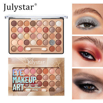 Cross-Border Makeup Pearlescent Eye Shadow Palette 36 Colors Multi-Functional All-In-One Matte Pearlescent Long-Lasting Color Eye Shadow Spot Wholesale