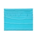 Large crocodile pattern light blue