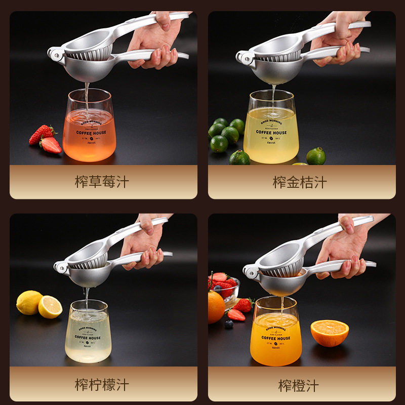 Zinc alloy stainless steel Manual Juicer sugarcane pomegranate orange juice squeezer household Fruit Lemon Press Juicer