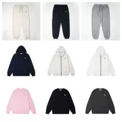 Trendy Brand Zipper Cardigan New Style Mengjia Sweatshirt for Men and Women Spring and Autumn American Couple Hooded Top Jacket Loose