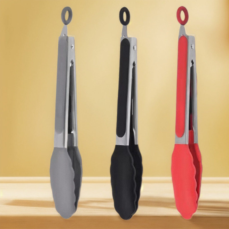 Multifunctional High Temperature Resistant Food Grade Silicone Food Clips Barbecue Clips Barbecue Clips Kitchen Gadgets Cross-Border Ready Stock