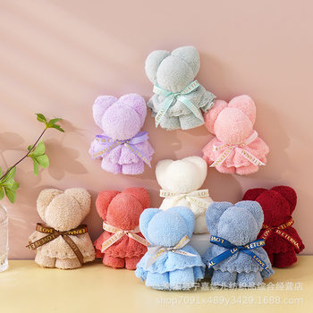 Bear Towel Hand Gift Wedding Candy Wedding Shop Birthday Wedding Ceremony Teacher's Day Mid-Autumn Festival Hand Gift Towel