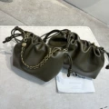 Large, army green