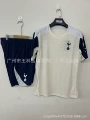 2526 tottenham white player edition short sleeve suit