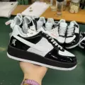 Black and white
