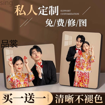 Photo Frame Display, Photo Printing, Crystal Wedding Photo Wall Hanging, Photo Printing and Album Production