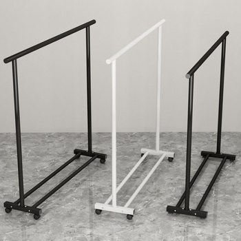 Drying Rack Floor Vertical Household Solid Bedroom Clothes Hanging Shelf Balcony Clothes Drying Rack Wardrobe Shoe Rack for Korean Home