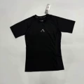 A-di fitted short-sleeve top - black