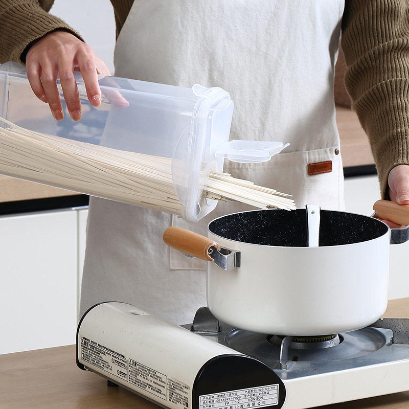 Kitchen Storage Sealed Tank Moisture-proof Grain Tank Transparent Refrigerator Finishing Green Soybean Storage Box Home Gift