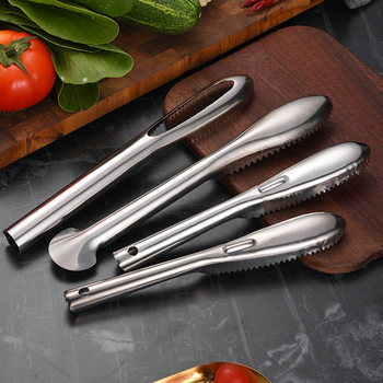 Stainless Steel Fish Scale Scraper Thickened Fish Scale Remover Fish Scale Brush Household Fish Cleaning Tool Kitchen Gadget