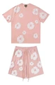 Foam pink suit [white garland]