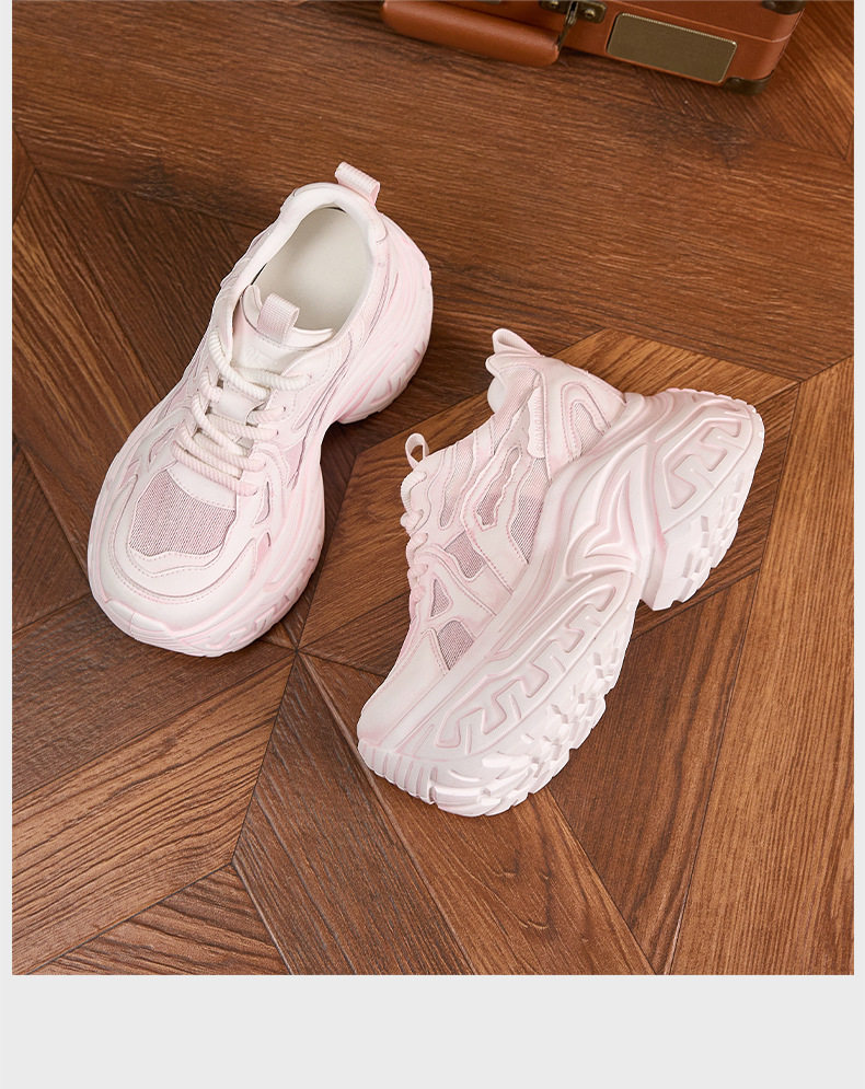 Giày sandal cao gót nữ hở mũi đế xuồng platform, gót siêu cao 8 cm, form mũi tròn, quai ngang dây buộc — Bột trắng, Bạc, Trắng, xanh lá chi tiết 19
