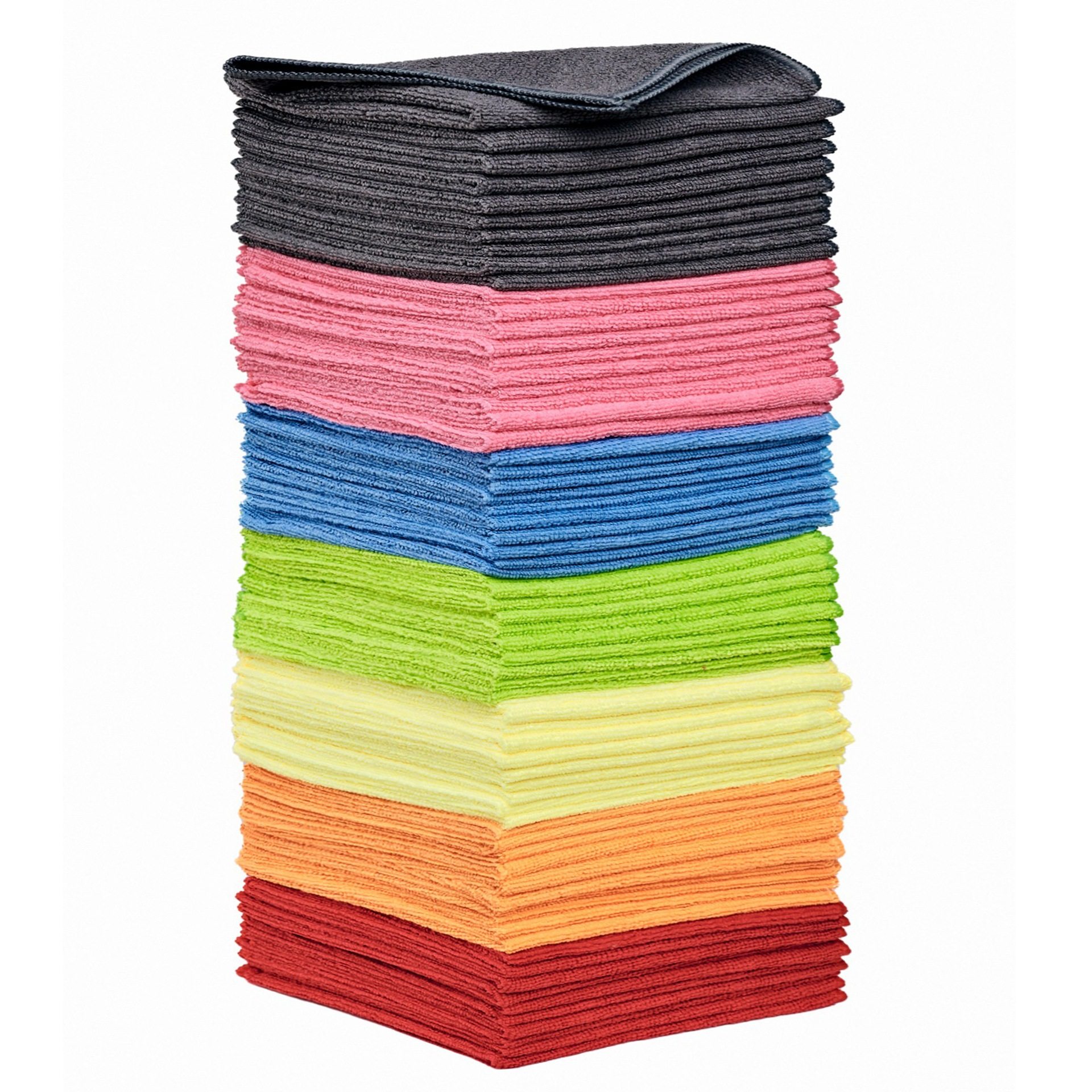 7-Color Microfiber Dishcloth, Multifunctional Car Towel, Household Kitchen Decontamination Super Absorbent Rag