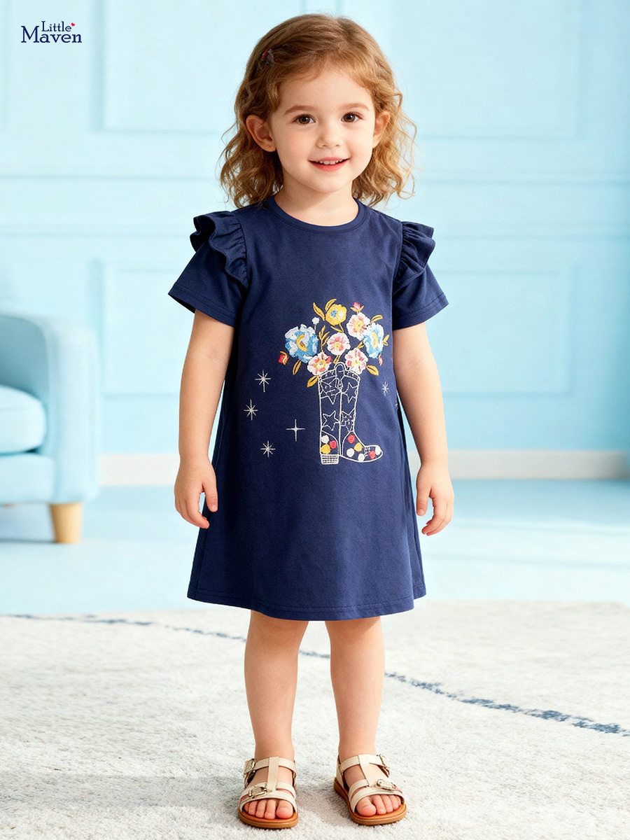 New Style Kids' Dress, Cute & Stylish Children's Dress, Girls' Summer Dress