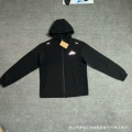 9073 triangle logo black jacket