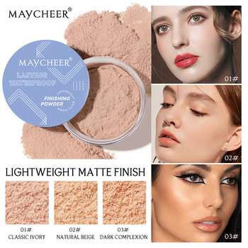 MAYCHEER powder makeup durable waterproof sweat-proof soft-focus matte concealer oil control student powder cross-border foreign trade