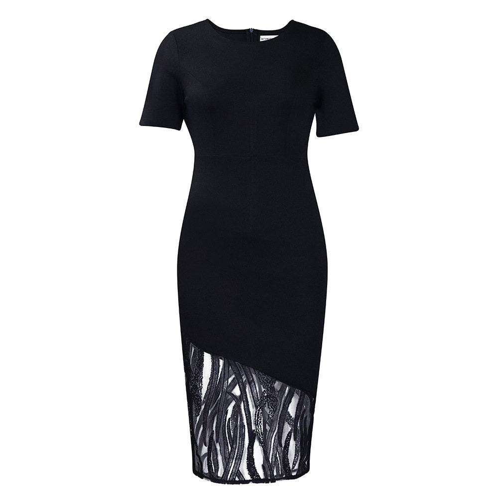 Plus Size Womens Dress Elegant Beaded Bodycon Style Summer Occasion Wholesale Available factory direct