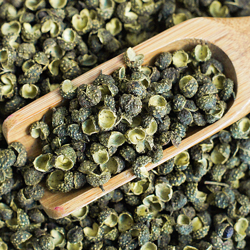 Our Home-Made Baicaotang Green Pepper 100G/Canned Vine Pepper and Hemp Pepper Hot Pot Braised Vegetable Cooking Seasoning Dried Green Pepper Commercial