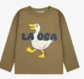 Bc khaki duck long sleeve t-shirt