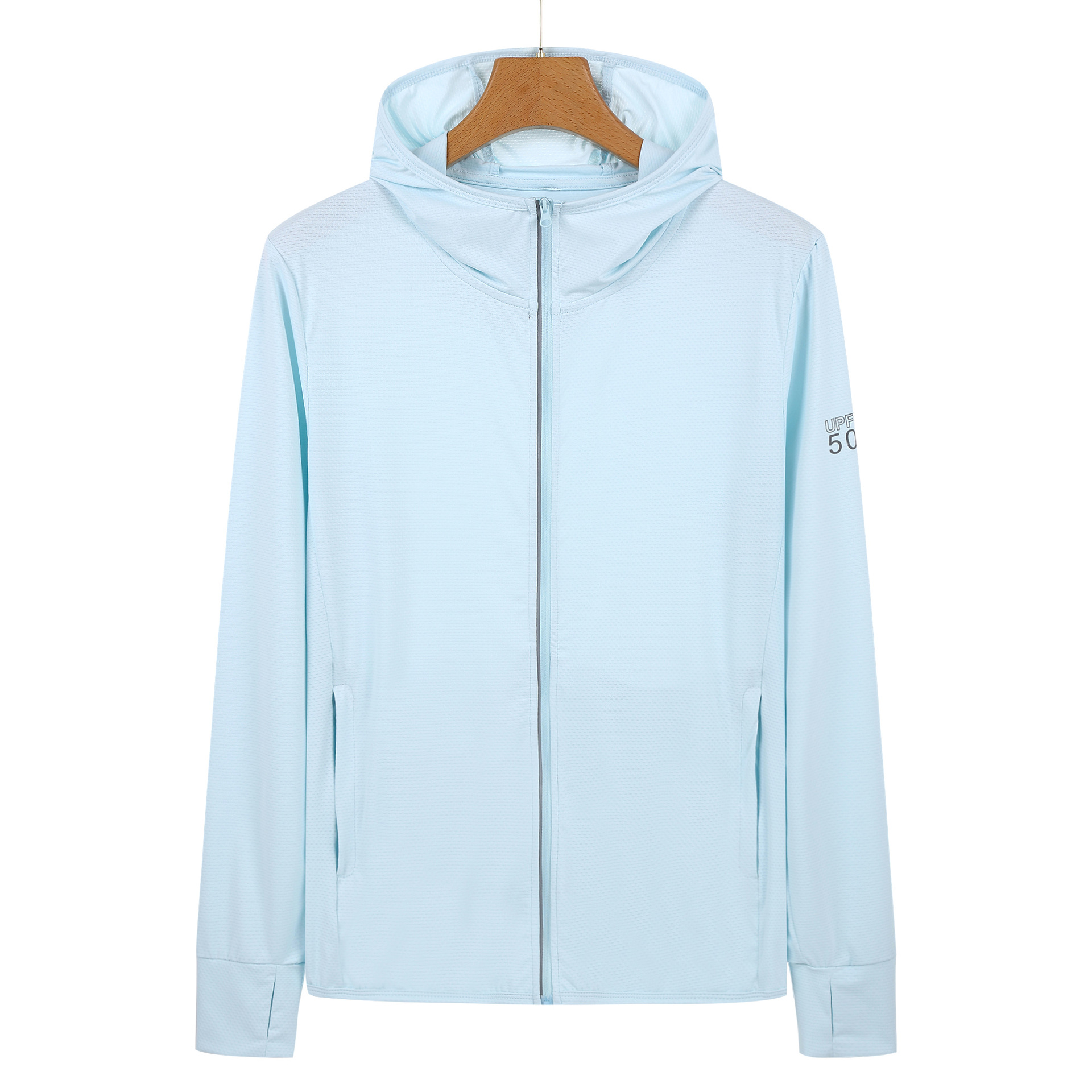 春夏皮肤风衣皮肤衣冰丝防晒衣薄户外运动外套男女活动服钓鱼服团