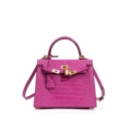 Purple 25cm (crocodile pattern)