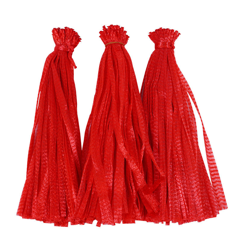 Zongzi Net Bag Supermarket Packed with Red Dates, Chicken Feet, Eggs, Corn Sausage, Salted Duck Eggs, Chestnuts and Longan, Strong and Durable