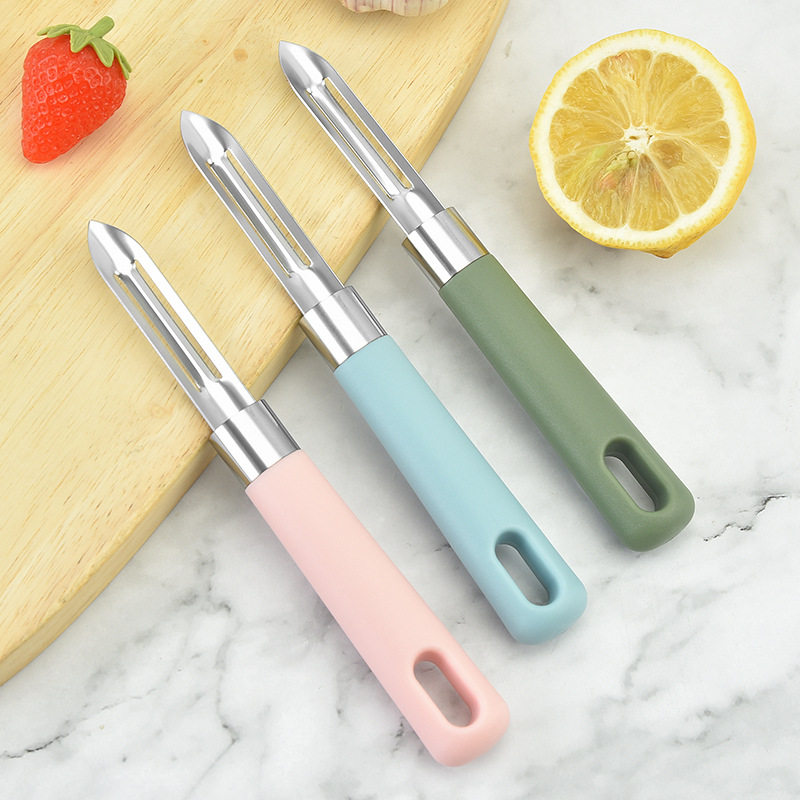 Factory wholesale melon Planer kitchen gadget peeler household potato peeler stainless steel scraper in stock