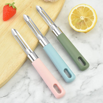 Factory wholesale melon Planer kitchen gadget peeler household potato peeler stainless steel scraper in stock