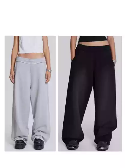 Jaded London Spring and Summer New Style European and American Trendy Retro Hot Girl Style Men's and Women's Straight Wide-Leg Pants and Sweatpants