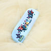 Cross-border cartoon stilty silicone pencil case creative DIY silicone hole student stationery bag small monster stationery box