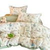 Winter Cartoon Milk Velvet Bed Four-Piece Set Thickeneded Coral Flannel Quilt Cover Double-Sided Velvet Bed Bed Sheets Three-Piece Set